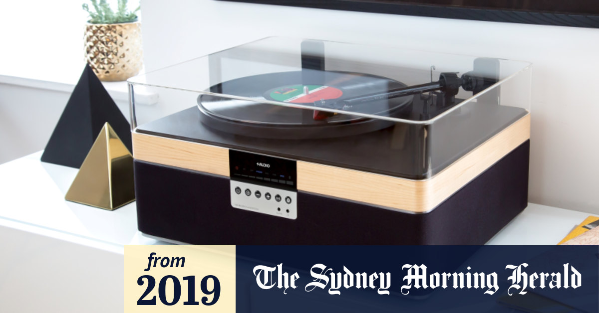 Serious allinone record player makes getting started easy